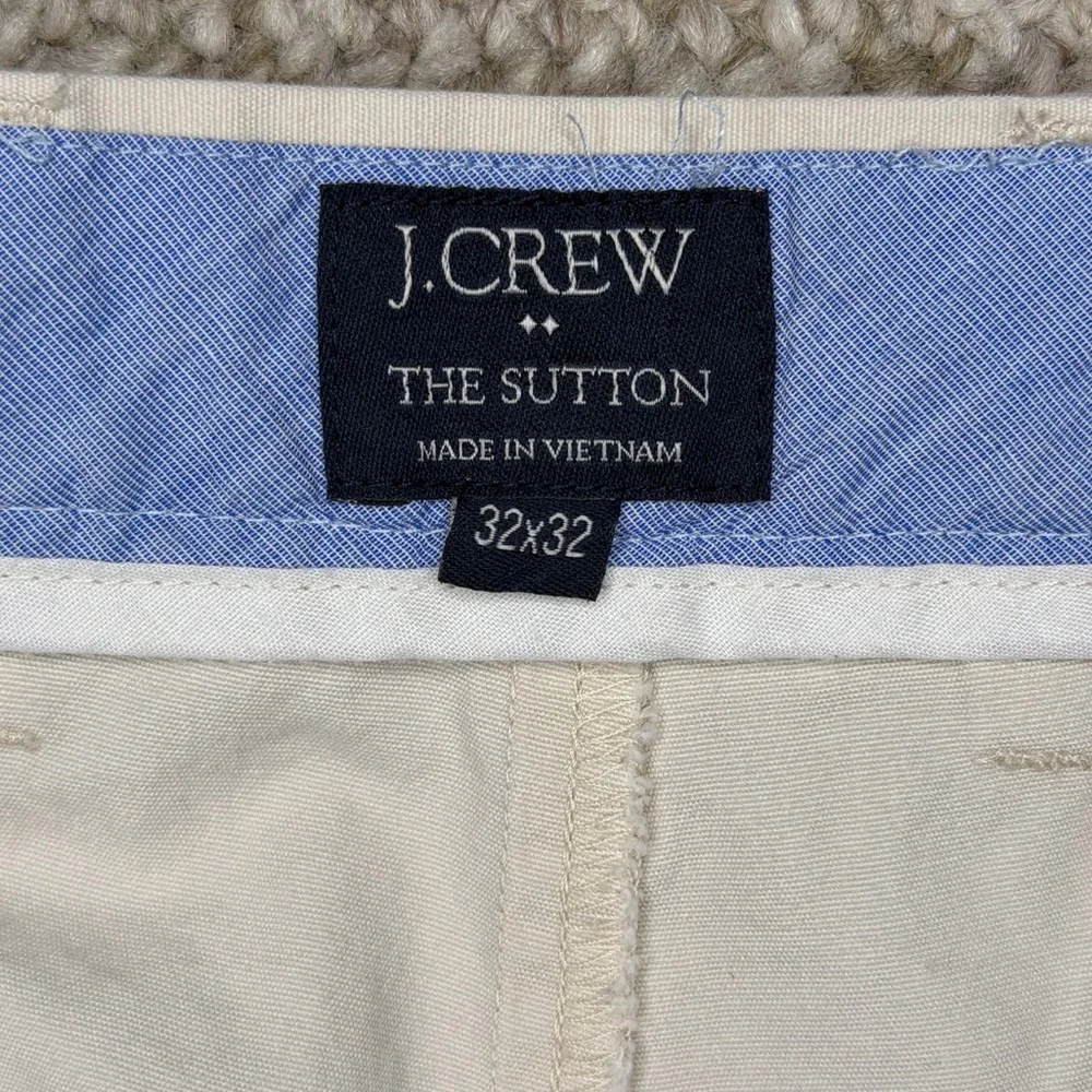 J. Crew The Sutton Summerweight Chino